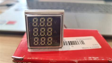 Pcs Geekcreit In Ac V A Voltmeter Ammeter Hz Hertz