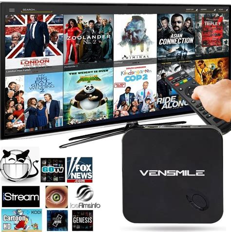 Vensmile Mxv Android Tv Box Kodi Fully Loaded Amlogic S Quad Core