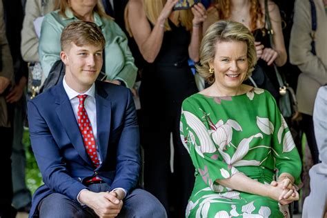 Photo La Reine Mathilde Et Le Prince Emmanuel La Famille Royale