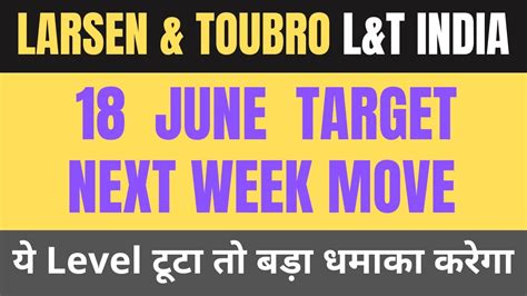 Larsen And Toubro Stock Analysis Larsen And Toubro Share Latest News