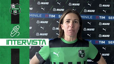 Daniela Sabatino E Mister Piovani Dopo Sassuolo Como Youtube