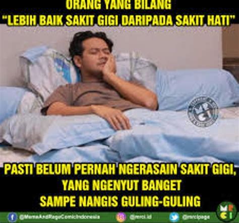 15 Meme Kocak Gambaran Saat Sakit Gigi Ini Bikin Cenat Cenut