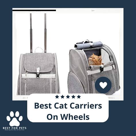 The Best Cat Carriers On Wheels: 9 Best Sellers In 2023