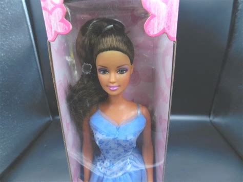 2005 BRUNETTE BARBIE AS BALLERINA IN BLUE MATTEL 1777 NEW IN BOX BARBIE KEN ETC DOLLS IN BOXES