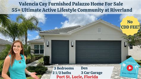 Valencia Cay Riverland Furnished Palazzo 3 Bed 2 1 2 Bath Home For Sale