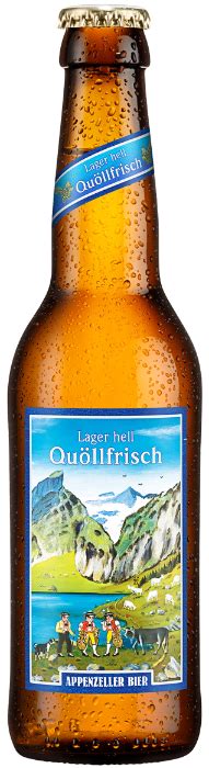 Appenzeller Quöllfrisch hell MW Harass 24x33cl Bei Rio Getränke kaufen