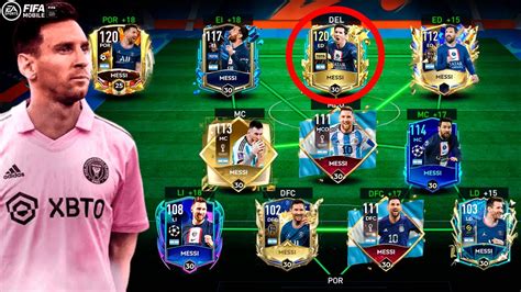 Uso Todas Las Cartas De Leo Messi En Fifa Mobile Youtube