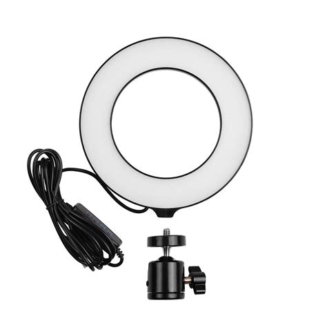 Buy 16cm6inch Mini LED Ring Light Fillin Lamp USB Powered 3 Lighting