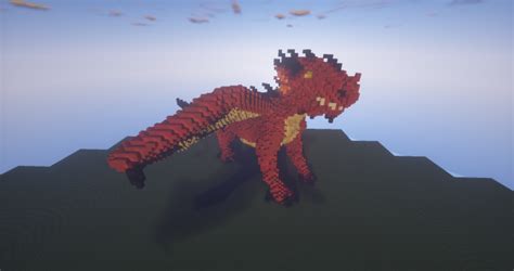 Dragon Statue Minecraft Project