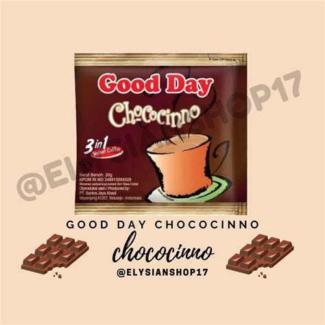 Jual Good Day Chococino Renceng Sachet Shopee Indonesia