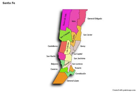 Mapas De Muestra Para Santa Fe