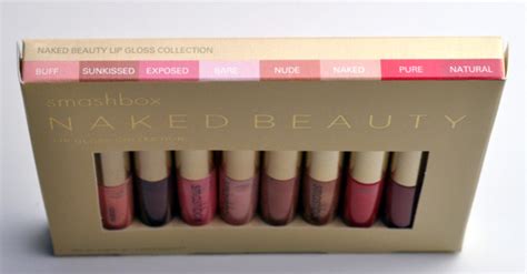 Smashbox Naked Beauty Lip Gloss Collection Review Photos Swatches