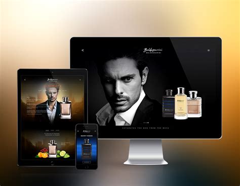 Baldessarini Fragrances Website | coma2 e-branding