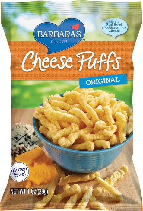 Barbaras Cheese Puffs Original 1 Ounce Amazonca Grocery And Gourmet