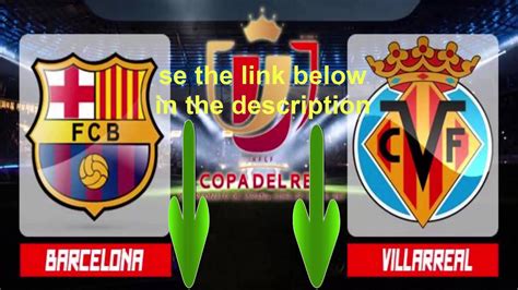 Live Stream FC Barcelona Vs Villarreal CF YouTube