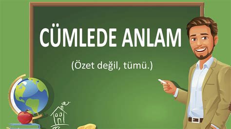 Cümlede Anlam Nesnellik Öznellik Biçem Doğrudan Anlatım