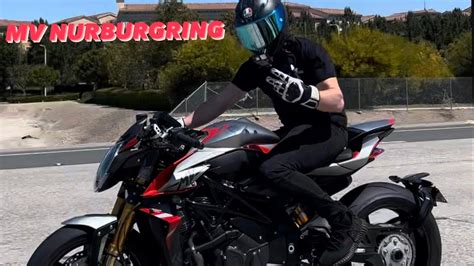 Riding The Fastest Naked Bike In The World MV Nurburgring YouTube