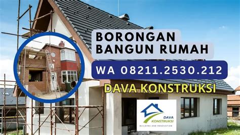 Harga Borongan Rumah Per Meter Terima Kunci Di Bekasi WA 08211 2530 212