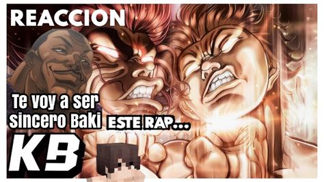 Reacciono a Baki vs Yujiro Baki Hanma Última Cena Rap Kballero