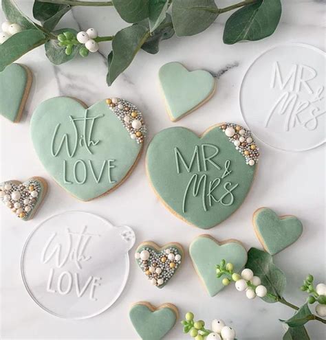 Wedding Shower Cookies Cookie Wedding Favors Wedding Desserts