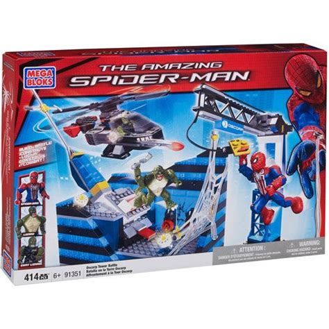 Mega Bloks The Amazing Spider Man Oscorp Tower Ba Gtin Ean Upc