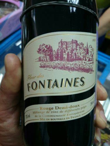 Fleur Des Fontaines Demi Doux Rouge Vivino US