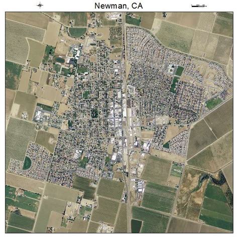 Aerial Photography Map of Newman, CA California