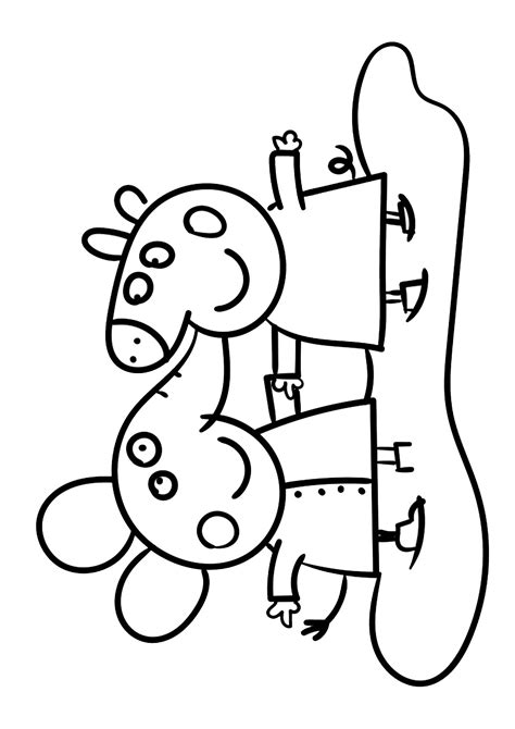 Disegni Da Colorare Peppa Pig Formato A