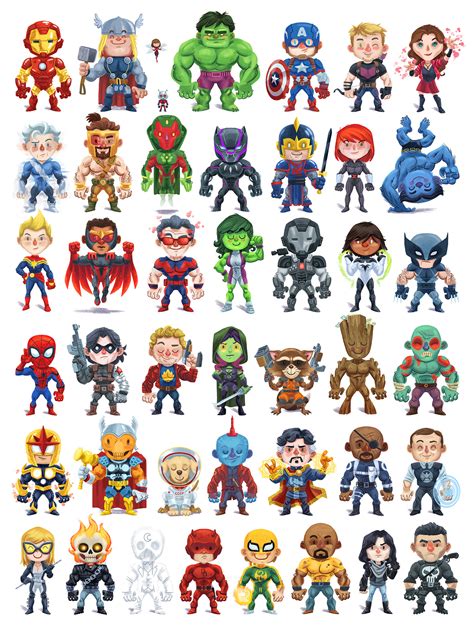 Marvel Cartoon On Behance