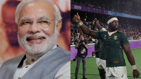 Prime Minister Narendra Modi Hails South Africa S Record Rugby World