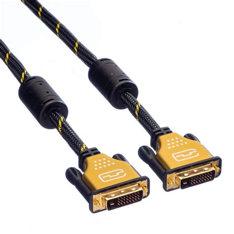 Roline Gold C Ble Pour Cran Dvi M M Dual Link M Secomp