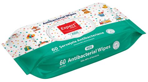 Servetele Antibacteriene Pentru Copii Bucati Expert Wipes Dr Max