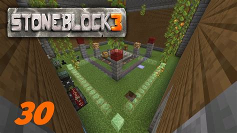 Ftb Stoneblock 3 30 Blood Dungeon Ing Youtube