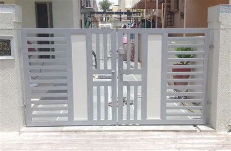 Grey Mild Steel Hinged Gate For Home Office And Hotel At Rs 150 Kg In