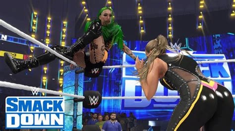 Wwe 2k23 Smackdown Universal Women S Championship Open Challenge Natalya Vs Shotzi Youtube