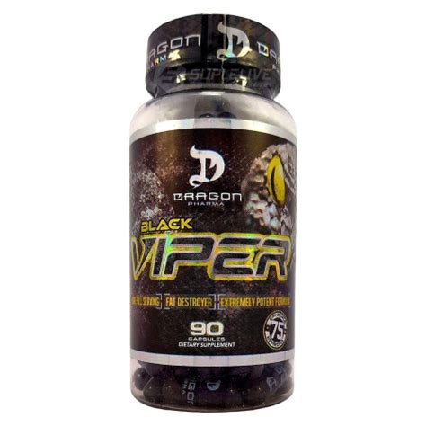 Black Viper C Psulas Vers O Antiga Dragon Pharma Em Promo O Na