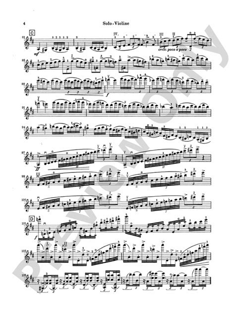 Tchaikovsky Violin Concerto In D Major Op 35 Violin Book Peter