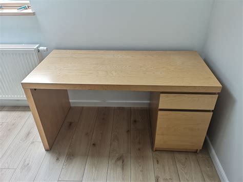 Biurko IKEA Malm fotel Wrocław Psie Pole OLX pl