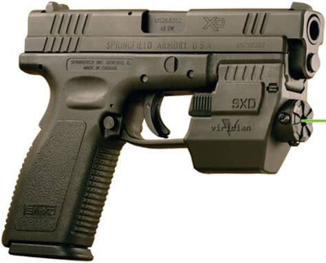 Viridian Green Laser For Springfield Xd Xdm 4 Sxd Laser Sight Buy Online Guns Ship Free From