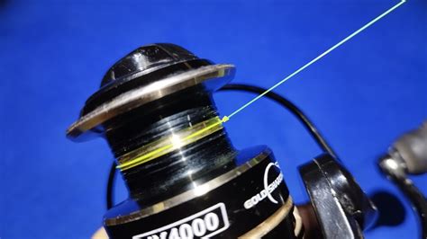 Fishing Knots How To Put Line On A Spinning Reel Youtube