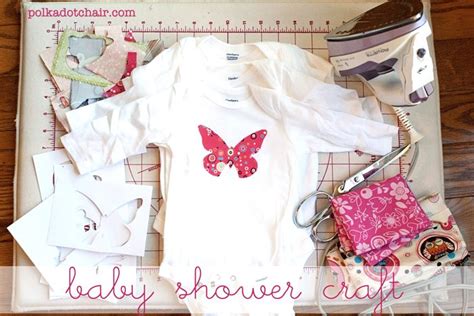 Baby Shower Crafts Decorate Onesies The Polkadot Chair