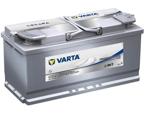 Varta Batteria Marina Nautica Caravan Professional Dual Purpose Agm