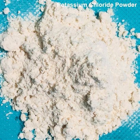 Kcl Potassium Chloride Powder For Industrial Chemical Grade Standard