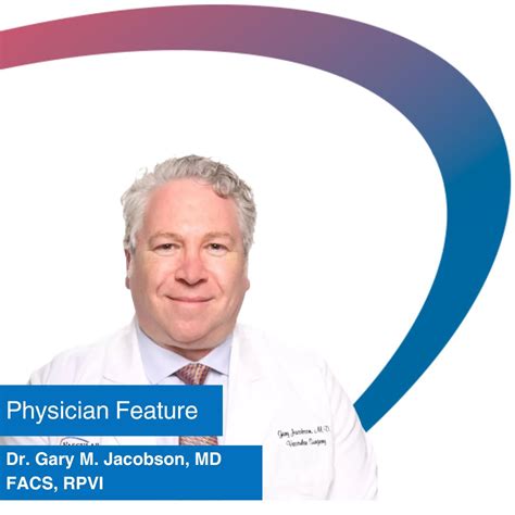 Vascular Surgical Associates On Linkedin Meet Dr Gary M Jacobson Md Facs Rpvi 🔻 Board