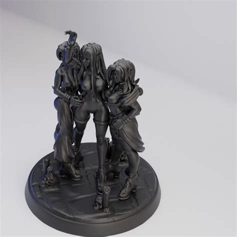 Hot Goblin Night Consorts Nude On Base