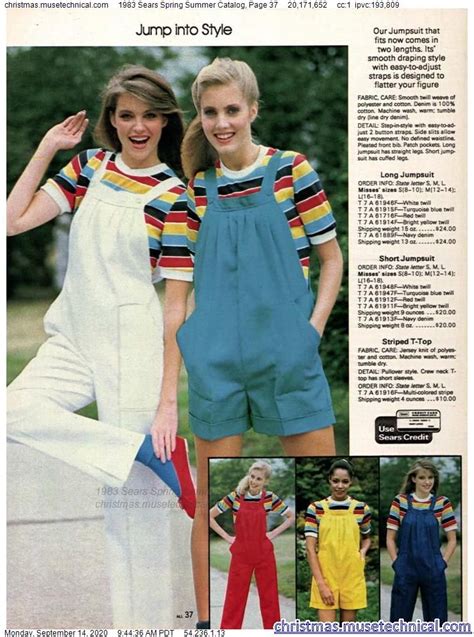 1983 Sears Spring Summer Catalog Page 37 Catalogs Wishbooks Artofit