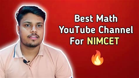 Best Youtube Channel For Nimcet Mathe Prepration Nimcet 2023 Nimcet