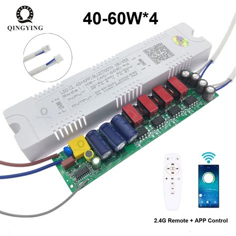 40 60Wx4 Intelligent LED Driver 2 4G Remote App Control 240mA DC150