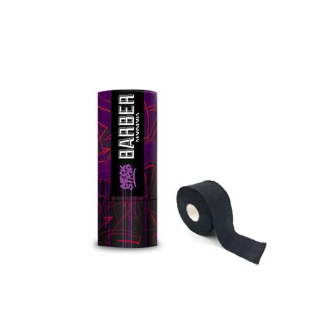 BARBER NECK STRIP BLACK 5 Rolls Senso Cosmetics