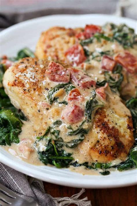 Chicken Florentine Date Night Dinner Recipe Mantitlement